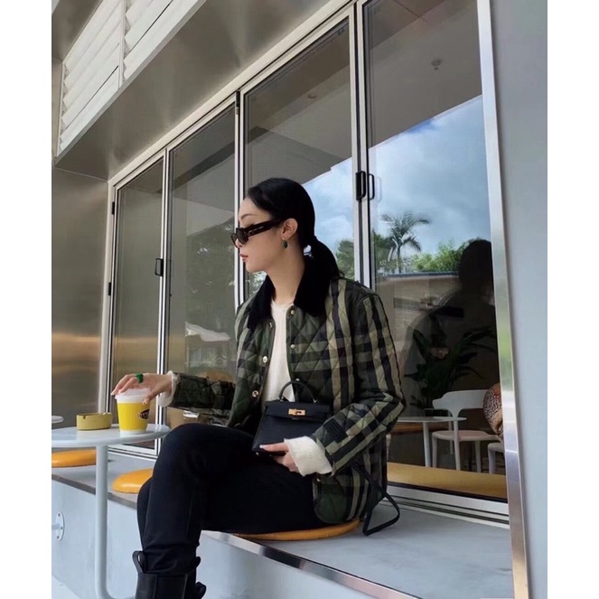 Áo khoác phao nữ BURBERRY BBR thời trang thu đông 2021