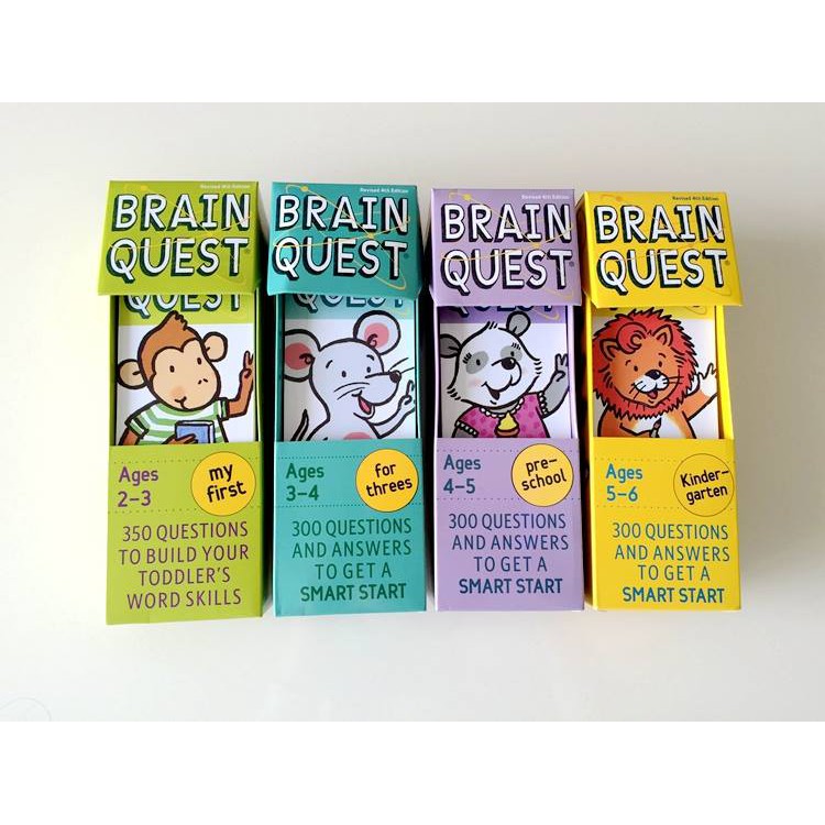 Bộ nhập - Thẻ Brain quest 2-13t