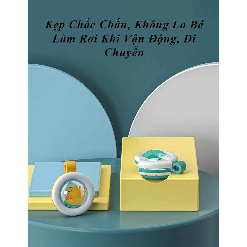 Kẹp Đuổi Muỗi Tinh Dầu Thiên Nhiên - KUB An Toàn Cho Mẹ Bầu và Trẻ Sơ Sinh