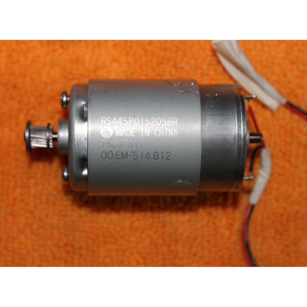 RS445PD15205BR TN397817 00.EM-514.B12 DC MOTOR FROM WORKING EPSON R280 PRINTER