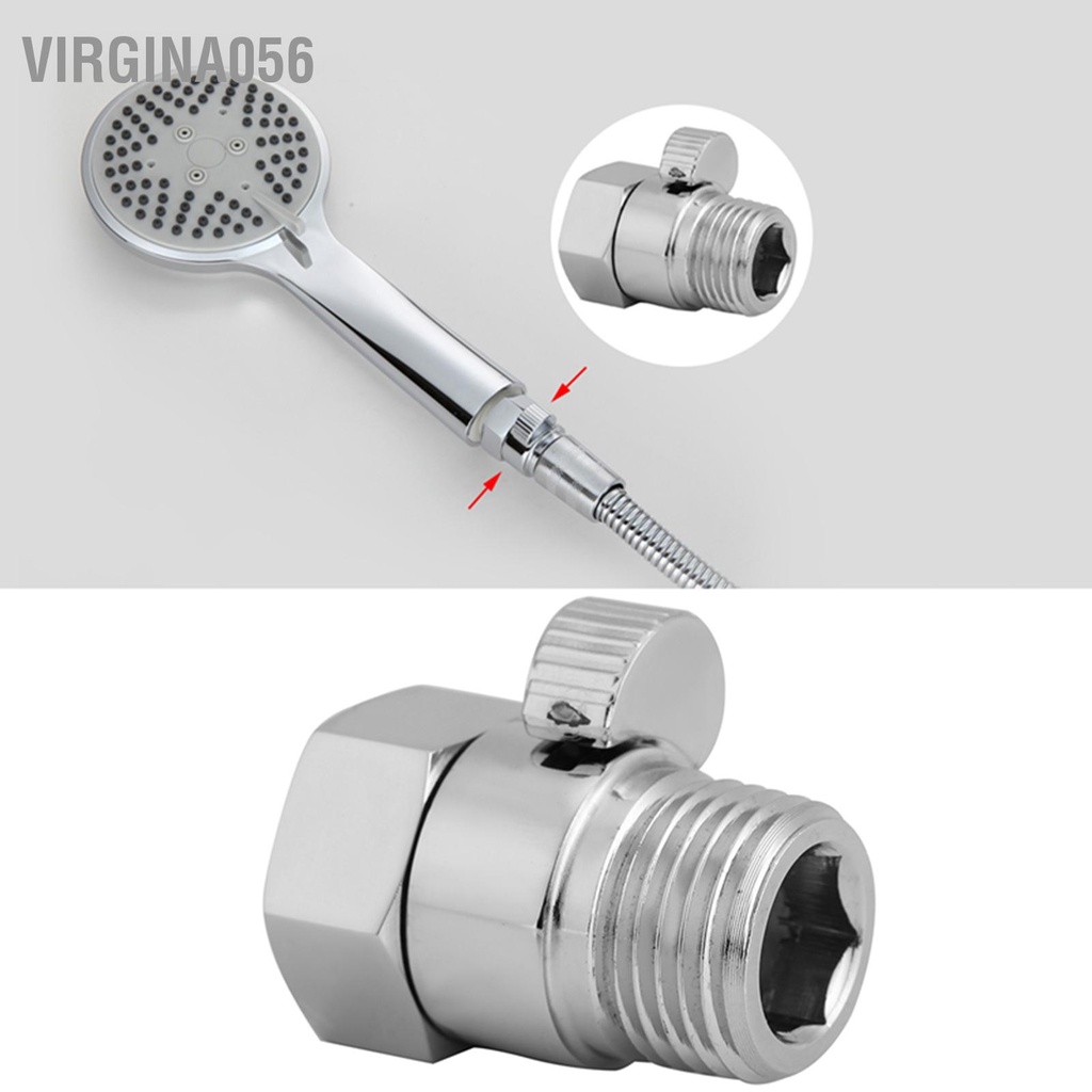 Van công tắc điều khiển dòng chảy đầu vòi hoa sen phun rửa tay tiết kiệm nước 1.2&quot; mới tiện lợi