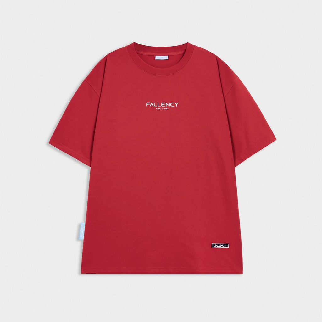 Áo thun Fallency Basic / Màu đỏ - FLC112 | BigBuy360 - bigbuy360.vn