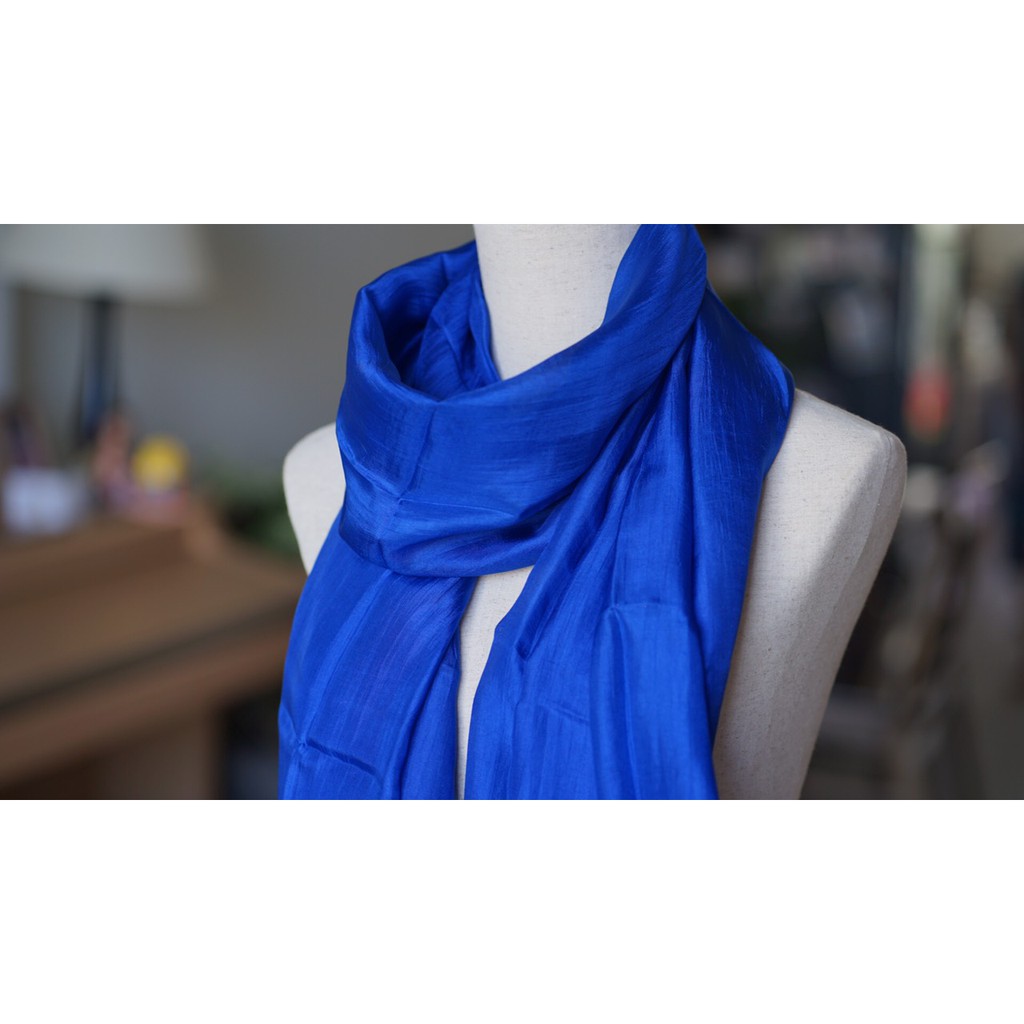 Khăn lụa, Khăn tơ tằm dệt tại Việt Nam, nhuộm màu An toàn, thương hiệu Óng silk