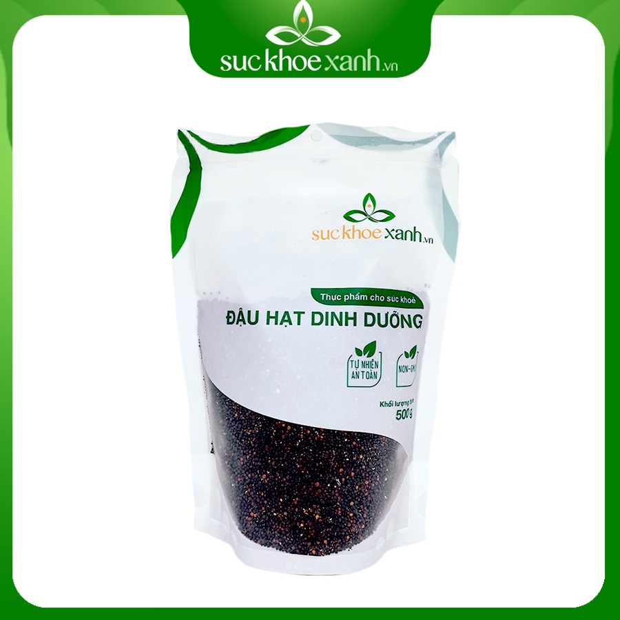 Hạt quinoa đen (diêm mạch) hữu cơ Peru-Nam Mỹ 500g