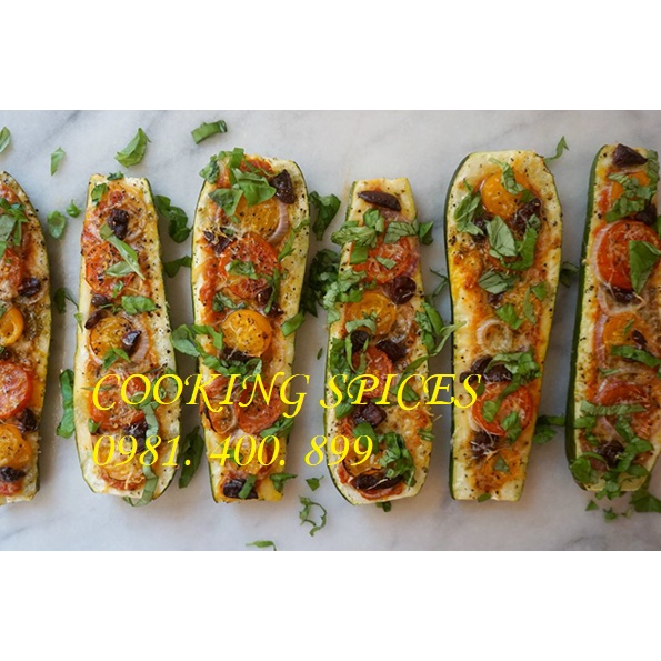 Lá Kinh Giới Tây  gia vị pizza, ướp thịt steak gà KFC, mỳ Ý.