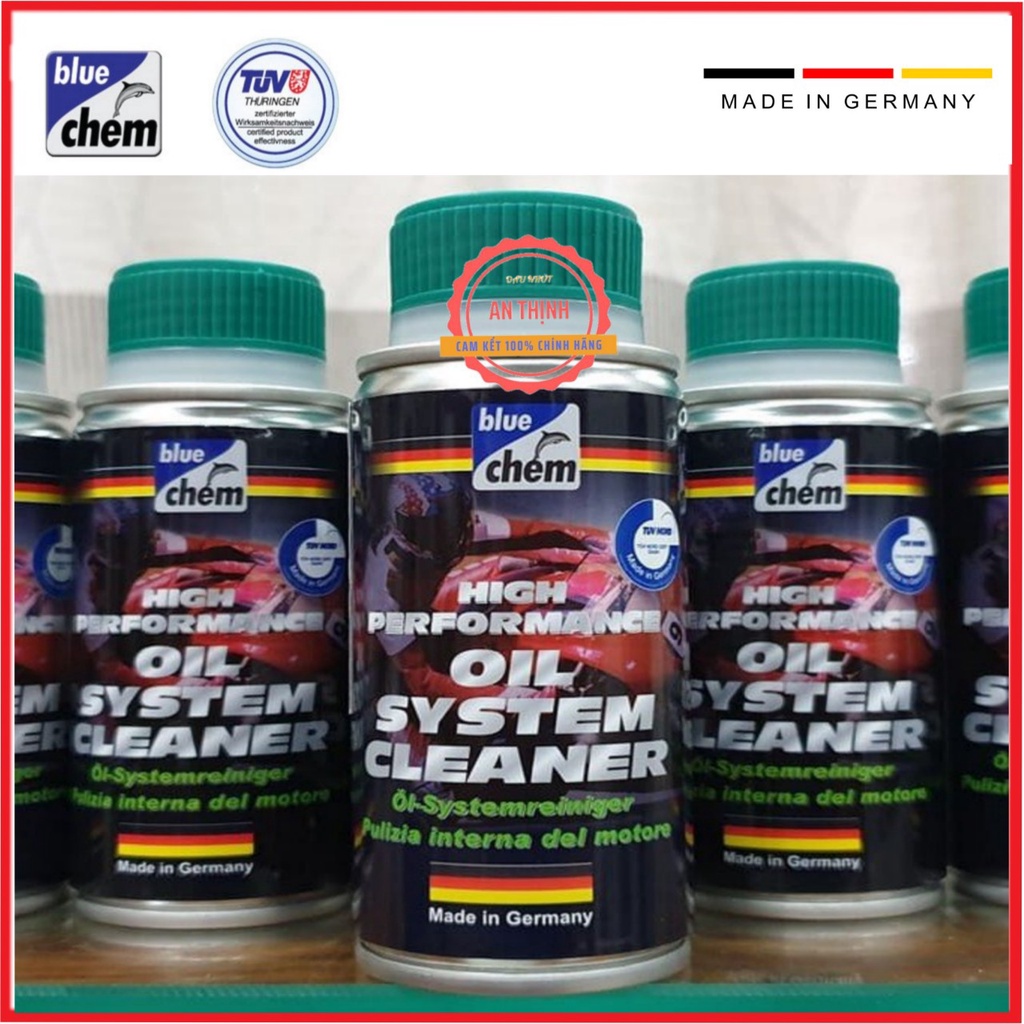 Phụ Gia  Súc Động Cơ - Vệ Sinh Máy Bluechem Oil System Cleaner 50ml - Nhập khẩu Đức
