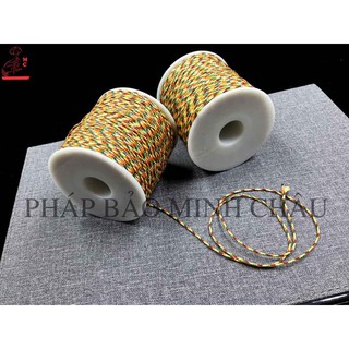 CUỘN DÂY ĐỂ GIA TRÌ BÌNH AN MAY MẮN-DÂY NGŨ SẮC 100M [PBMC]