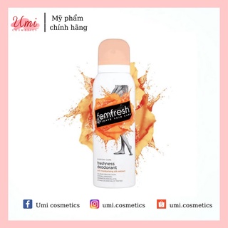 Xịt Thơm Mát Vùng Kín Cao Cấp Femfresh Intimate Skin Care 125ml - Freshness