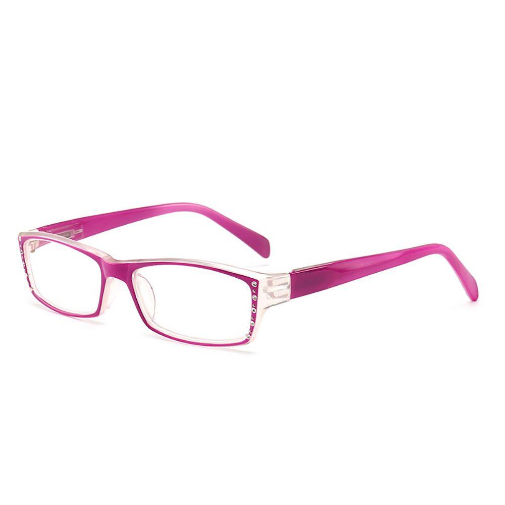 JARRED Mắt Kính Đọc Sách Chống Bức Xạ Bằng Nhựa Resin Đính Đá Cổ Điển Cho Nam &amp; Nữ