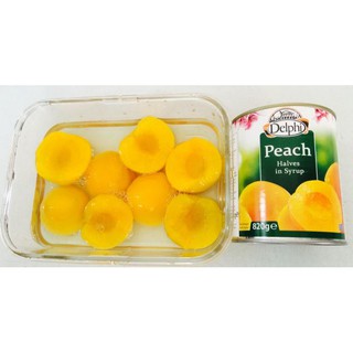 Đào Ngâm Nước Đường Delphi 820gr