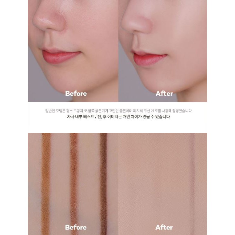 Phấn Nước Dưỡng Ẩm, Lớp Nền Trong Veo Hoàn Hảo Peach C Honey Glow Cover Cushion 15g | BigBuy360 - bigbuy360.vn