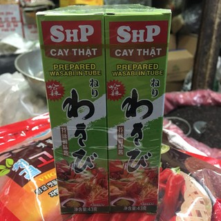 Mù tạt xanh cay thật