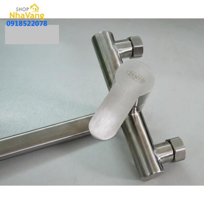 Vòi rửa bát gắn tường nóng lạnh inox304 SUS4650