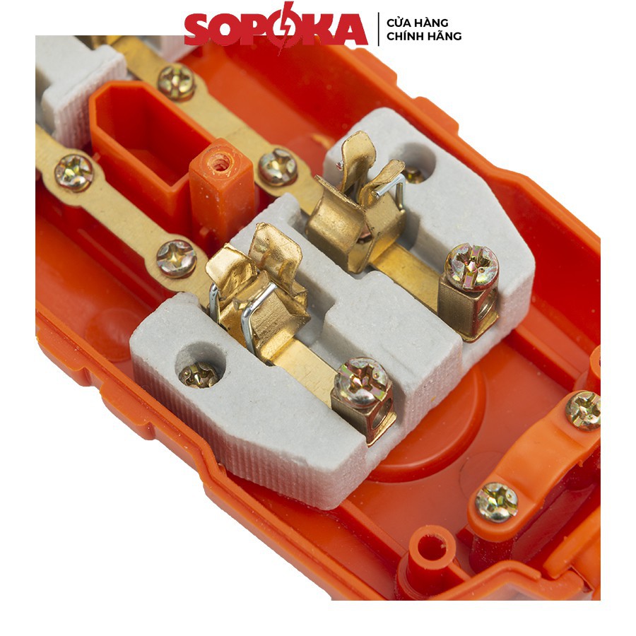 Ổ cắm điện chịu tải ⚡⚡ 1 đổi 1⚡⚡ 6000W Sopoka 3 ổ/4 ổ cắm Mos Shop