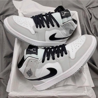 Giày thể thao sneaker cao cấp 𝐀𝐈𝐑 𝐉𝐎𝐑𝐃𝐀𝐍 xám cổ cao nam nữ cao cấp