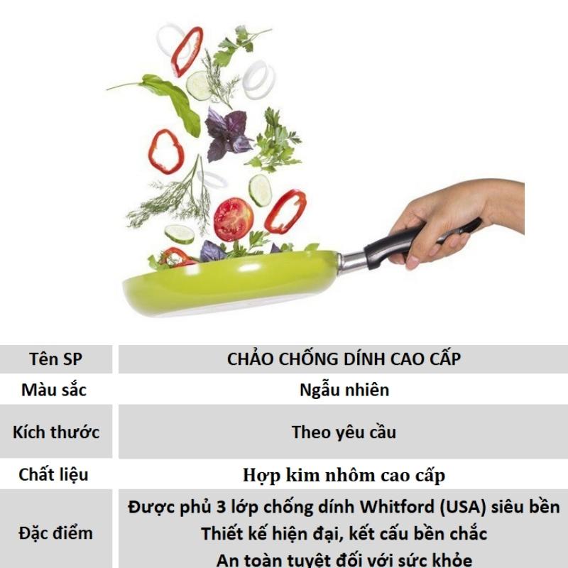 Chảo chống dính hợp kim nhôm CV House đủ size