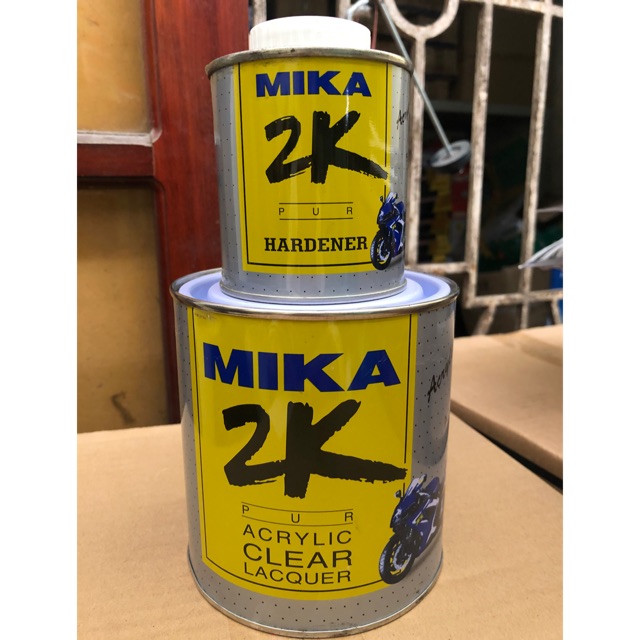 Dầu Bóng 2K 240 MIKA 2 thành phần