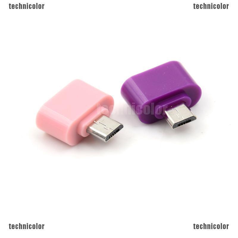 Set 3 đầu chuyển đổi Micro USB sang USB 2.0 OTG cho điện thoại Android , Tablet