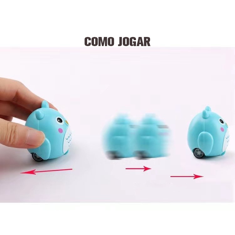 Xe Hơi Đồ Chơi Hoạt Hình Sáng Tạo Cho Bé