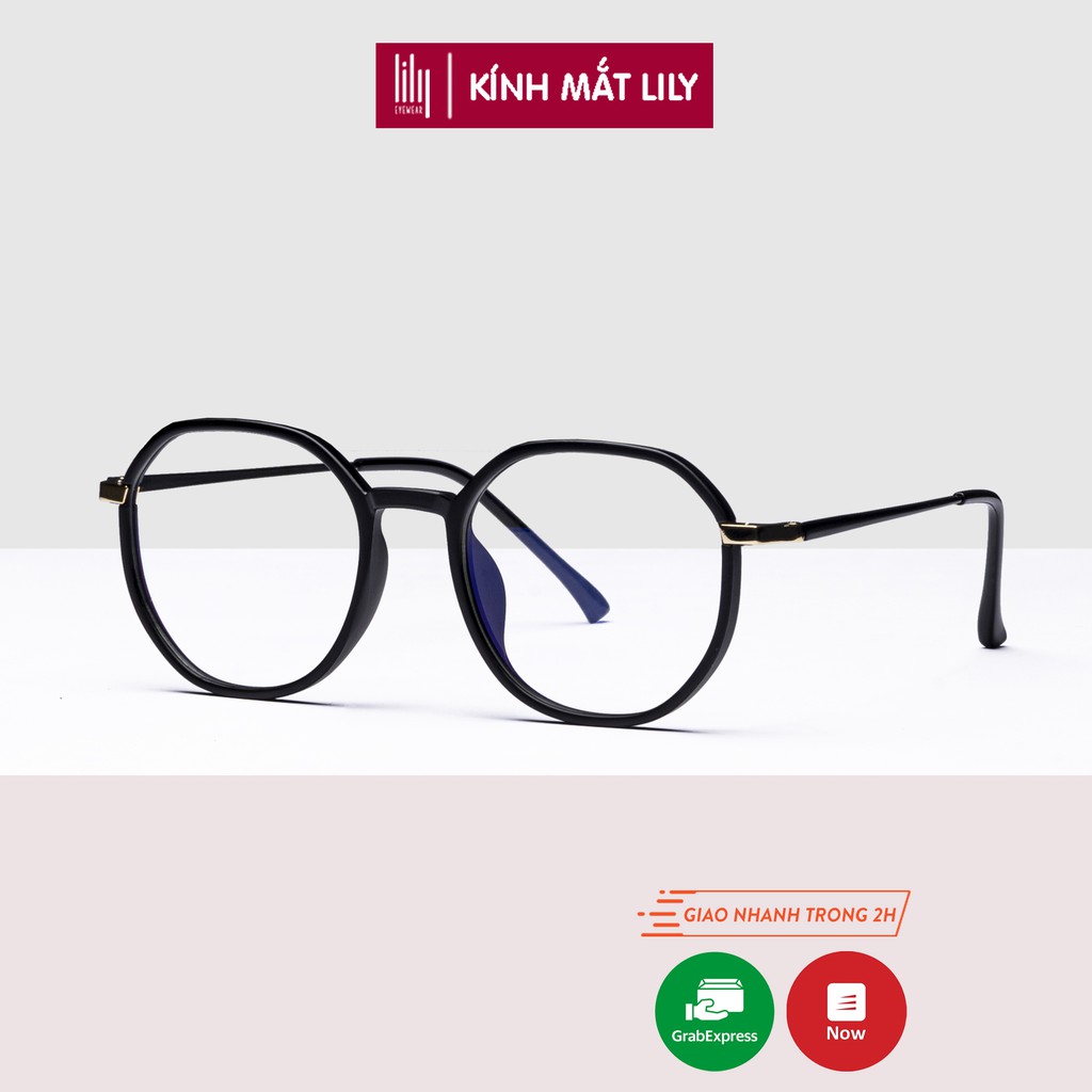 Gọng kính cận nam nữ LILYEYEWEAR mắt tròn thanh mảnh nhẹ nhàng màu sắc thời trang 90361 | BigBuy360 - bigbuy360.vn