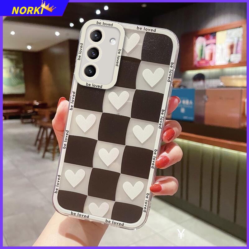 Ốp Điện Thoại Silicon Họa Tiết Kẻ Sọc Trắng Đen Cho Samsung Galaxy S22 S21 S20 Plus Ultra S20FE S21FE Note 20 Ultra Note 10 Plus