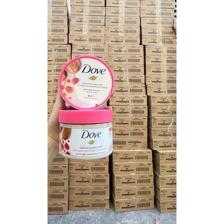 TẨY DA CHẾT DOVE LỰU & BƠ HẠT MỠ BẢN US 298g | BigBuy360 - bigbuy360.vn