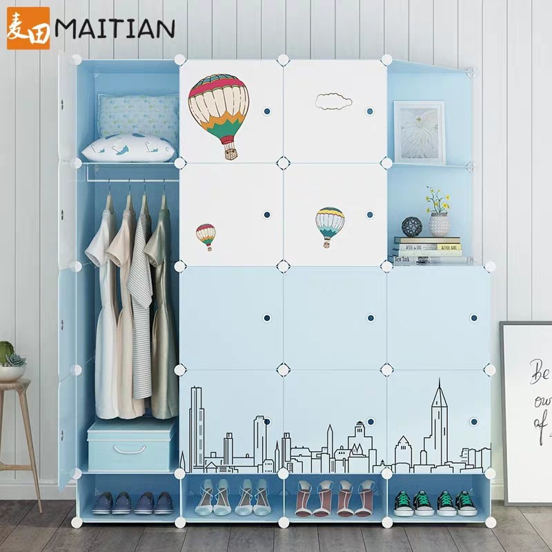 Tủ Nhựa Ghép ĐaNăng 20 Ngăn Loại Lớn sâu 47 cm ( Hàng chuẩn Loại 1 )
