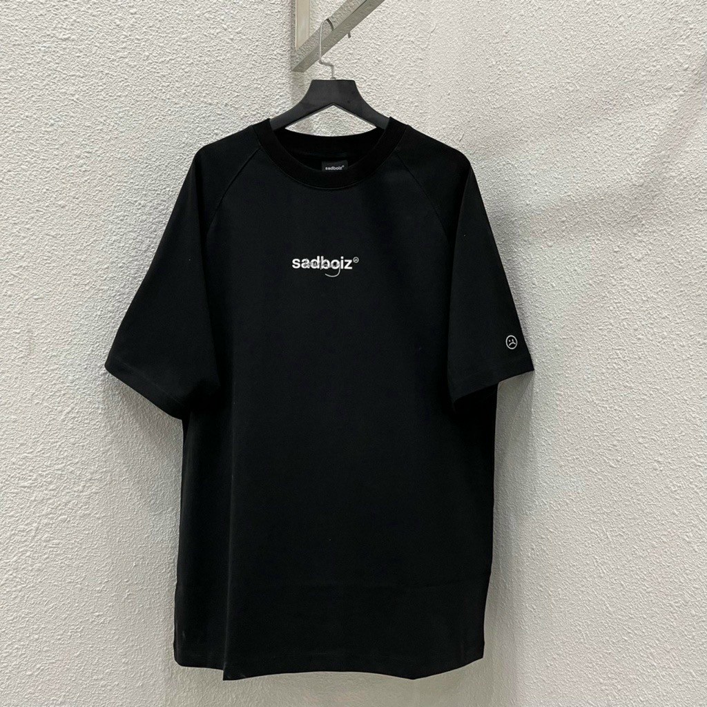 Áo thun tay lỡ form rộng unisex nam nữ mặc đều đẹp chữ 2 mặt hàng loại 1_sad boiz