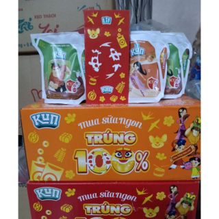 Thùng sữa kun túi ko kèm khuyến mại
