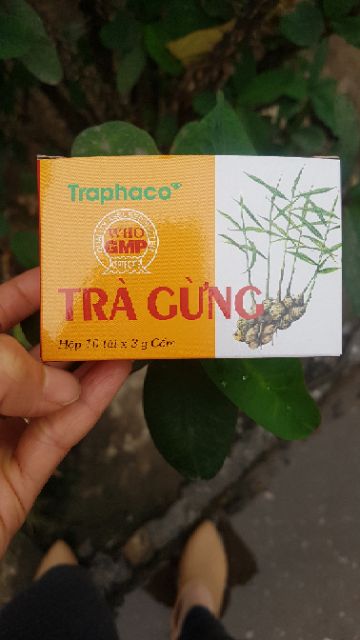 Trà gừng hòa tan