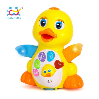 ĐỒ CHƠI VỊT CON PHÁT NHẠC HUILE TOYS 808