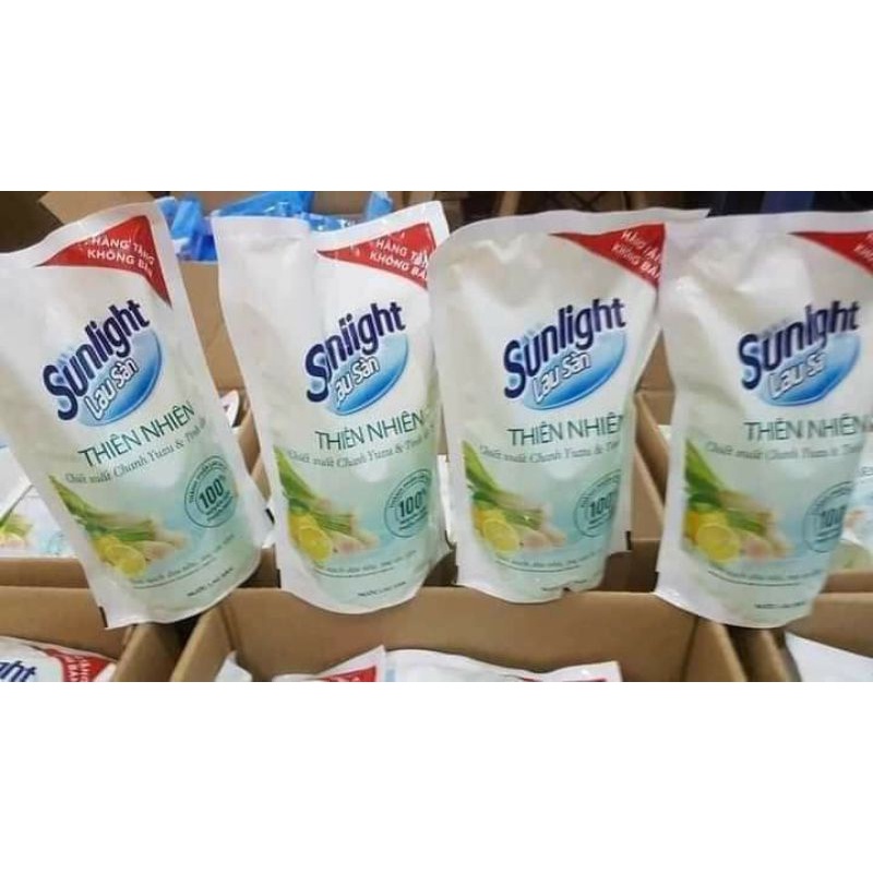 【HCM】Nước lau sàn Sunlight Chiết Xuất Chanh xả túi 700g