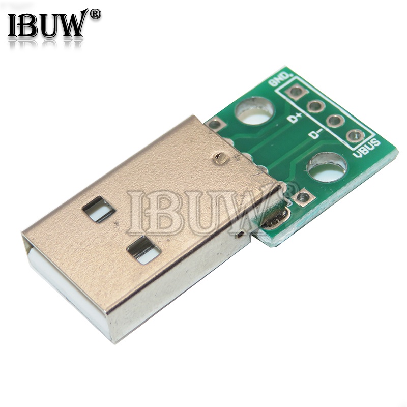 Bộ 5 Bảng Mạch Chuyển Đổi Micro USB A Male USB 2.0 3.0 A Female Sang DIP PCB