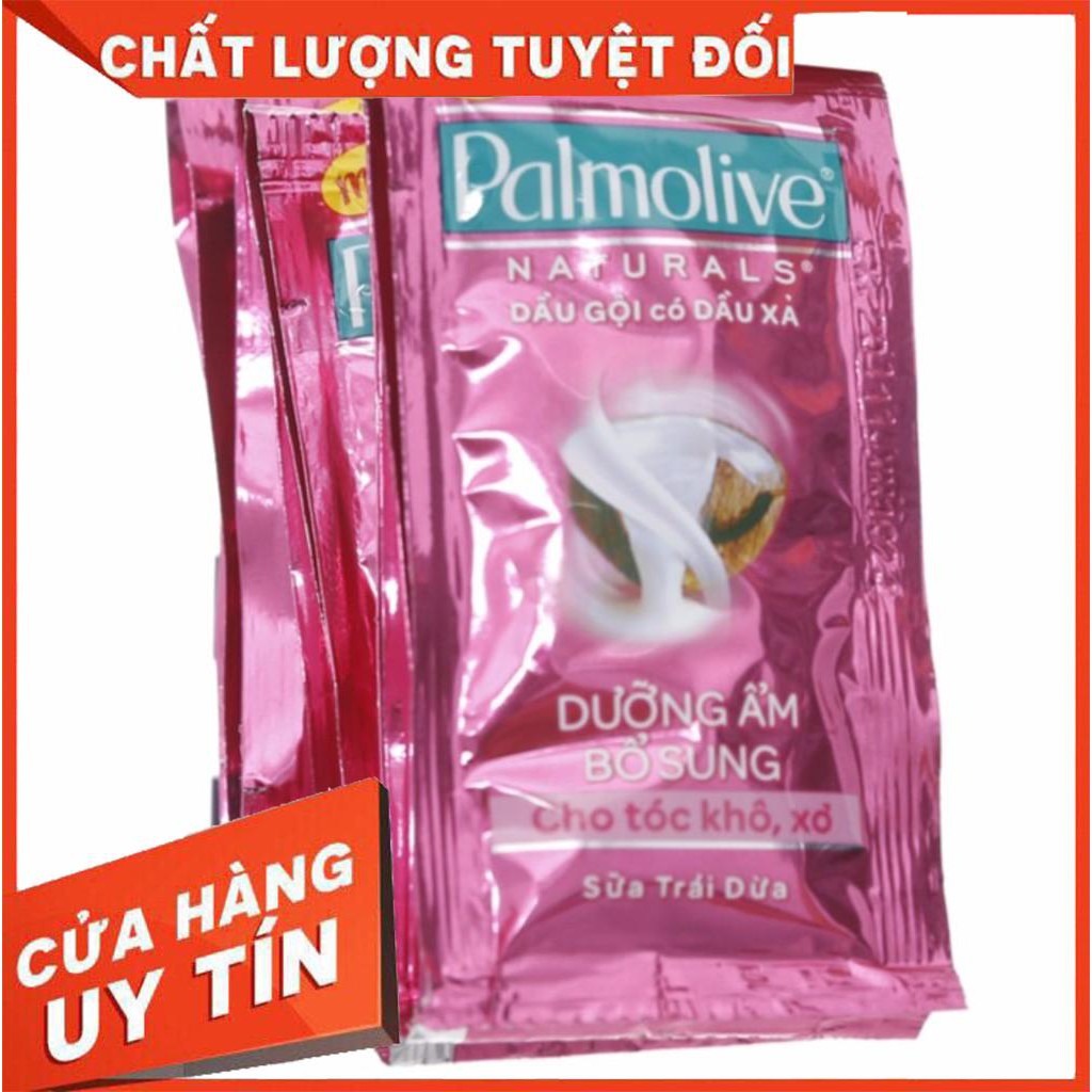 Dầu gội, xả Palmolive Cho tóc xơ rối gói 6g (12 gói)