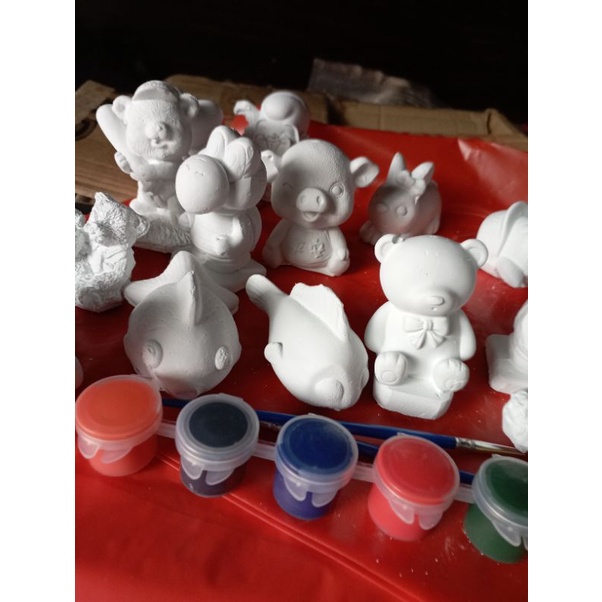 10 tượng tô màu 5cm 6cm