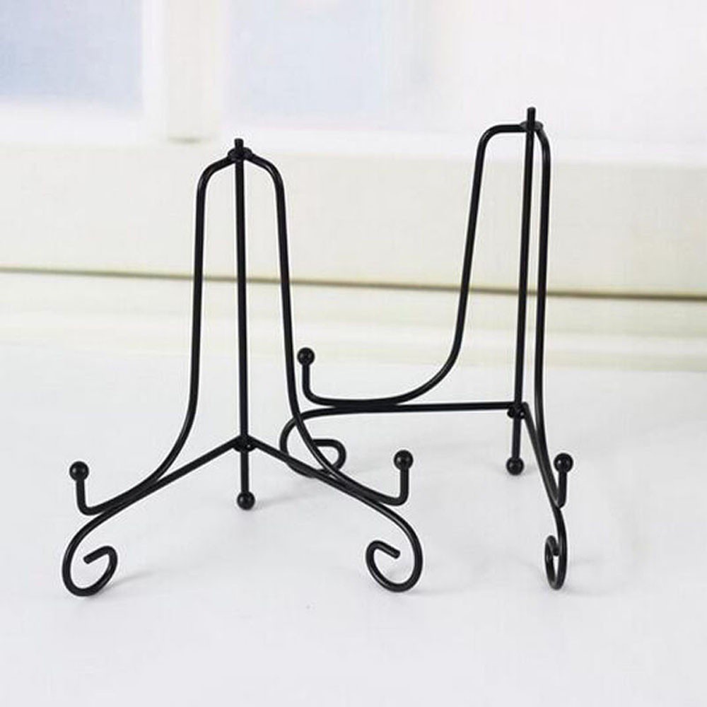 Giá Đỡ Trưng Bày Đĩa Bằng Sắt 12 &quot;- 4&quot;