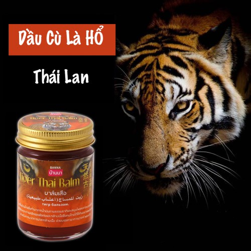 Combo 6 lọ Dầu cù Cù Là Thái Lan Cao Hổ Rắn Bò Cạp, DẦU Xoa Bóp Giảm Đau Giảm sưng hũ TO 50g
