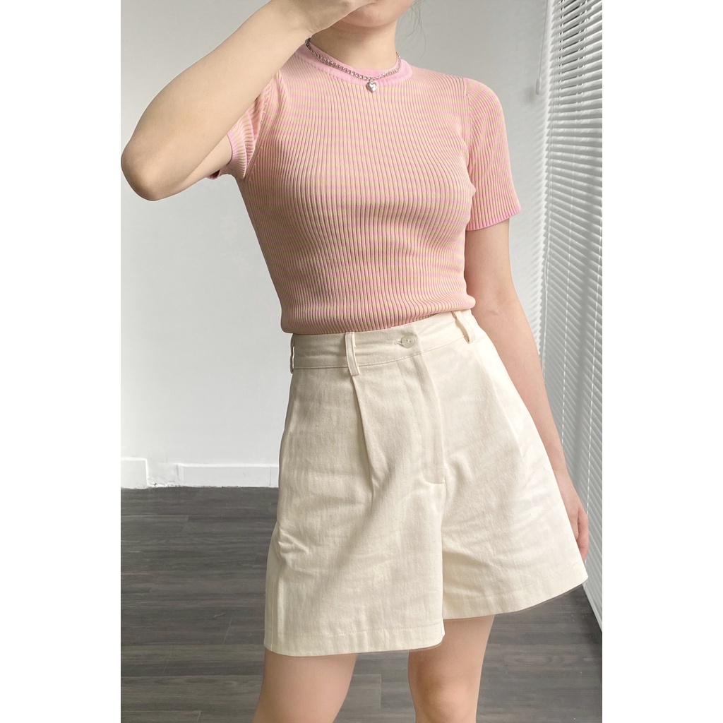 Áo thun len ôm body HEMIE TOP