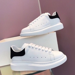 Giày thể thao sneaker nam nữ MC trắng gót đen