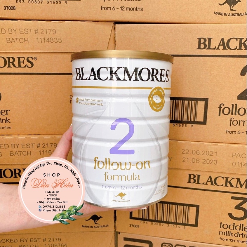 Sữa blackmores 900g số 2 úc