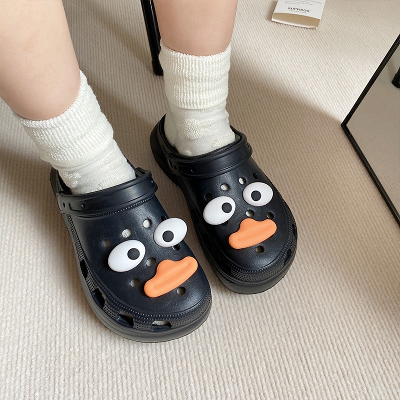 Phụ Kiện Trang Trí Giày crocs Họa Tiết Hoạt Hình Dễ Thương diy