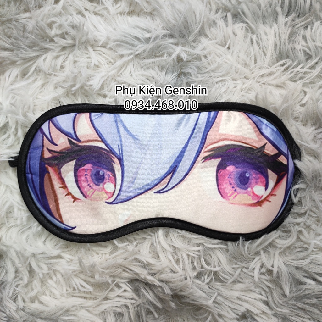 Bịt mắt ngủ Genshin Impact có kèm gel massage thư giãn