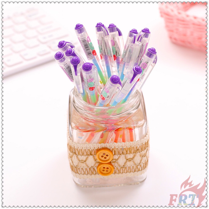 1 Bút Dạ Quang 6 Màu Thiết Kế Dễ Thương