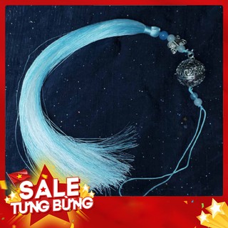 [FREE SHIP] (Short) vòng tay thanh tâm trần tình lệnh ma đạo tổ sư Đen đỏ - xanh trắng cung linh tua rua ngọc bội - Q.ỉn