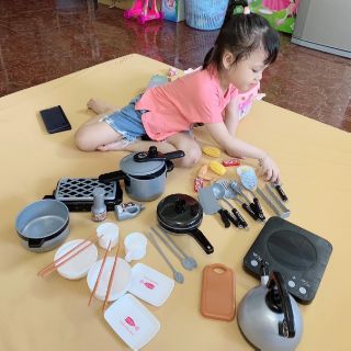 Bộ đồ chơi nấu bếp 36 món to như thật