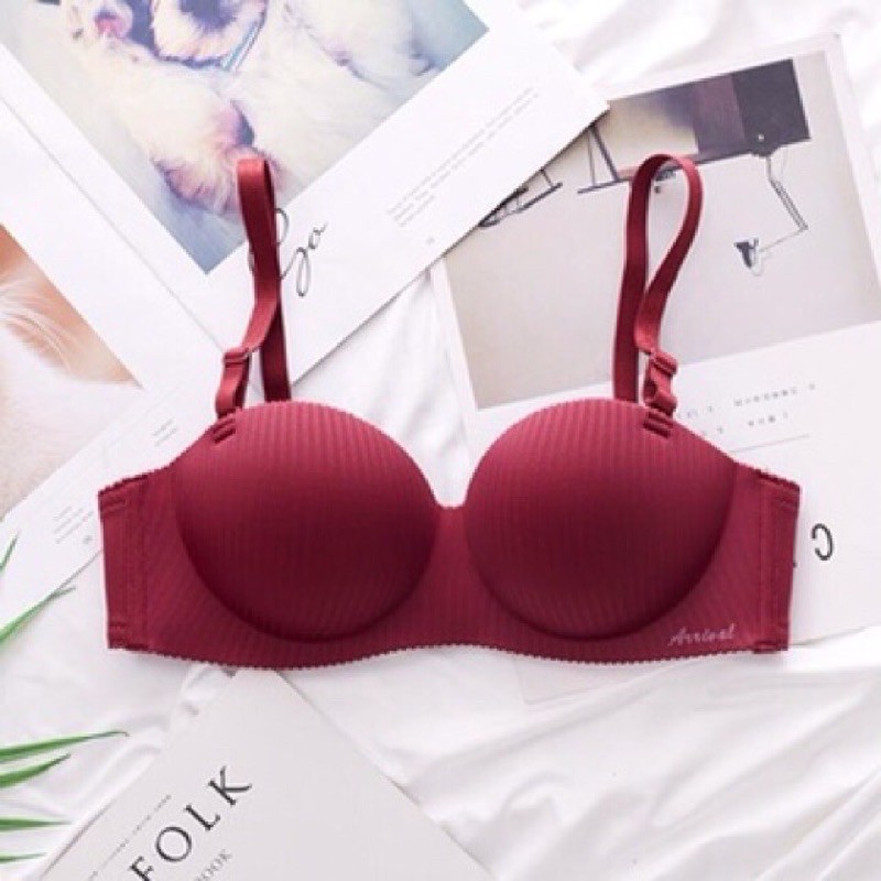 Áo lót nữ đúc su nâng ngực,áo lót nữ không gọng chốt tụt 2288 size 34/75/36/80/38/85 ạ