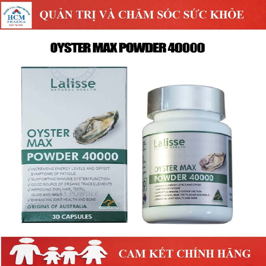 Tinh chất hàu biển tăng sinh lý bổ thận nam hỗ trợ chứng xuất tinh sớm kéo dài thời gian quan hệ LALISSE Nhập Úc ALC01