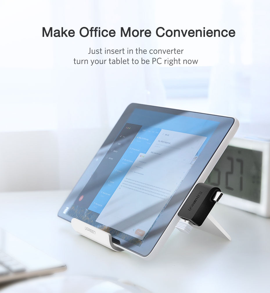 Ugreen Đầu Chuyển Đổi OTG 2 Trong 1 Micro USB Type C Sang USB 3.0 Type-C Cho Samsung Galaxy S10 Macbook Huawei