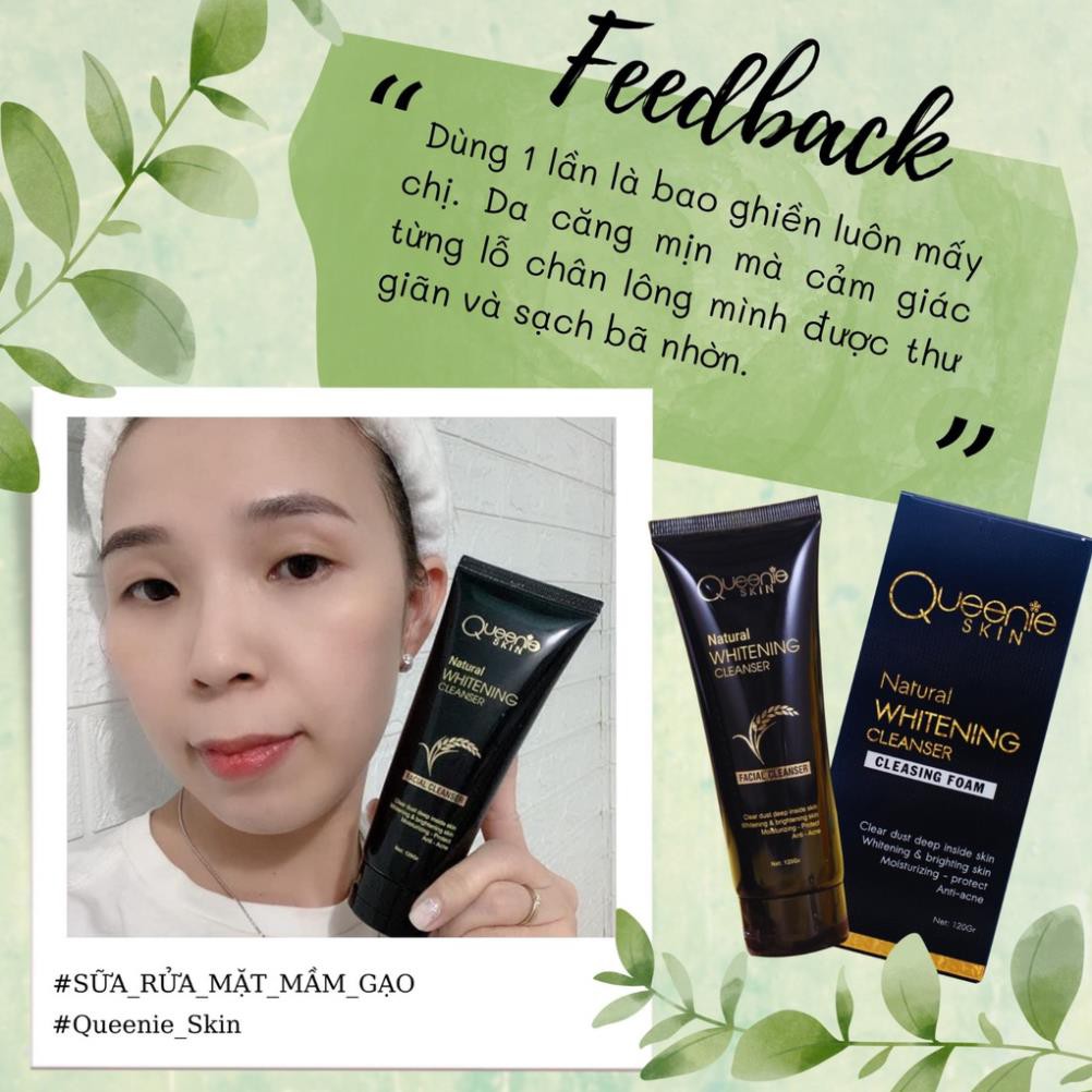 Sữa Rửa Mặt Mầm Gạo Queenie Skin - Sữa Rửa Mặt Queenie Skin Date Mới Nhất