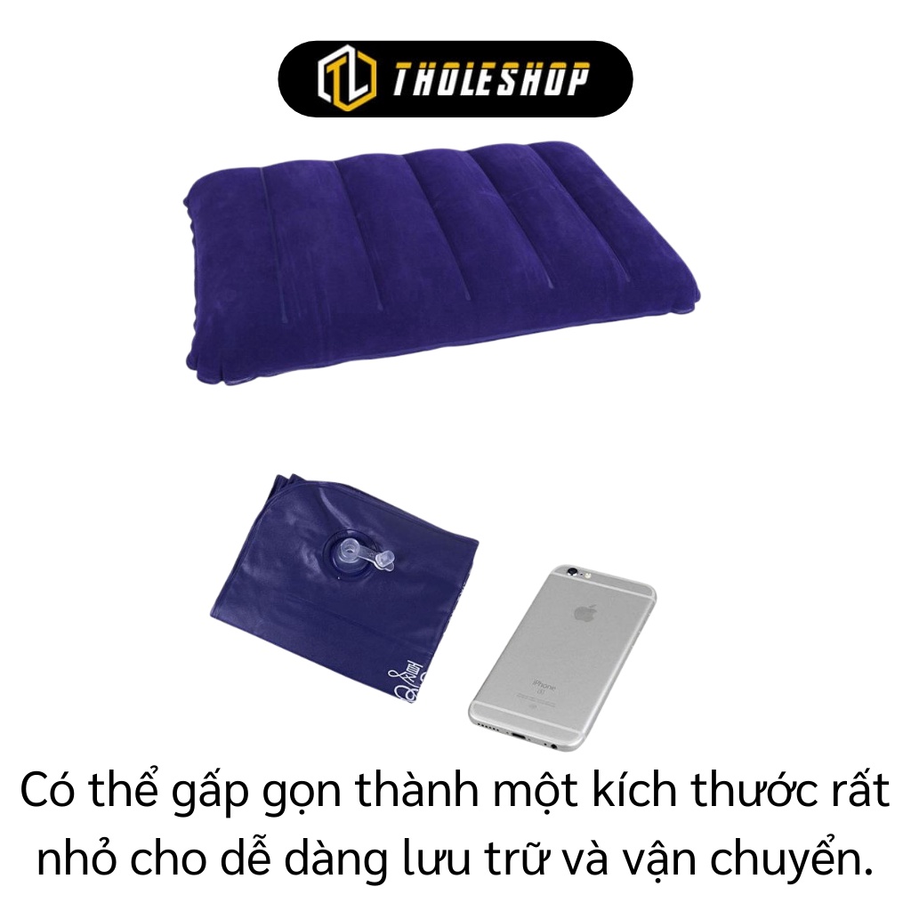 Gối hơi - Gối Ngủ Văn Phòng, Du Lịch, Dã Ngoại Gấp Gọn, Dễ Dàng Vệ Sinh 4528